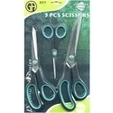 Picture of SC1  3-pc Stainless Steel Blades Scissors Set 